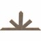Ekena Millwork Saratoga Smooth Timber Gable Bracket, Douglas Fir, 60"W x 38"H x 1 1/2"D x 5 1/2"F, 15/12 Pitch GBW060X38X0206SAR00SDF - alternate 2